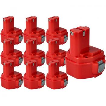 Vhbw 10x Batteria Utensile Elettrico 12V Makita