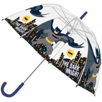 Paraguas para Menores con Temática Batman Talla Única Color Oscuro