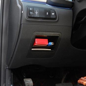 Boîte d’organisation des fusibles intérieurs | 1 pièce – Rangement déchets + espace cartes – Hybride pour Hyundai Tucson