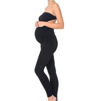 Solid Maternity Stretch Pants