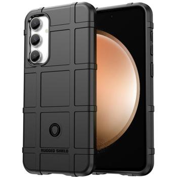 Samsung Galaxy S23 FE Schutzcase Rugged Shield – Tiefschwarz