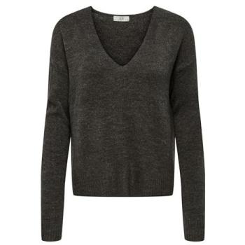 Col V Pull à Mailles – JDY – Marron Chic – Taille M
