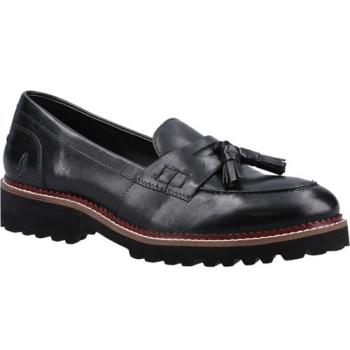 Women's Hush Puppies Ginny Leather Classic Black Loafers