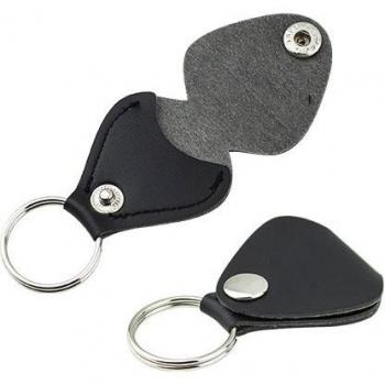 Guitar Picks Storage Keychain