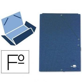 Pasta Azul com Elásticos Liderpapel