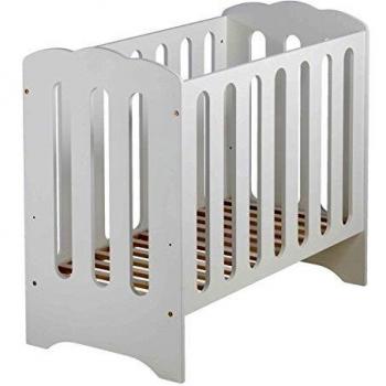 Nuage Mini Domiva Sommier 2 Positions, Côtés Fixes, Blanc