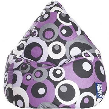 Sitzsack Malibu XL, 70 x 110 cm, lila