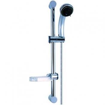 Rubinetto saliscendi per doccia serie Smeraldo, altezza 620 mm