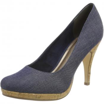 Tamaris 22407 Damen Plateaupumps in Blau – EU 41