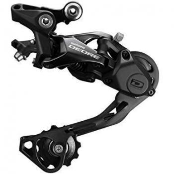 Dérailleur arrière Deore RD‑M6000 – Chape moyenne noire – Mixte