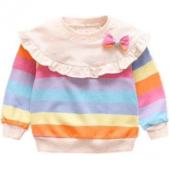 Vêtement d'automne pour enfants avec nœud papillon