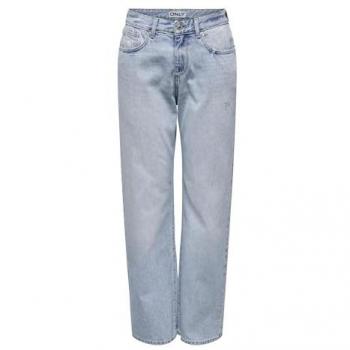 ONLY Damen Jeans Ella mit mittelhohem Bund