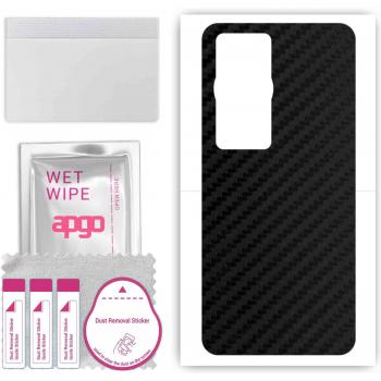 Apgo Carbon Black Protective Wrap for Huawei P60 Pro