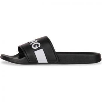 Björn Borg Harper II W: Damen-Sandale in Schwarz, EVA‑Dämpfung