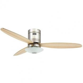 Ventilateur de plafond Aero avec éclairage et télécommande 132 cm