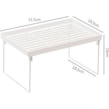 Soporte de escritorio plegable Kawaii con suministros de papelería