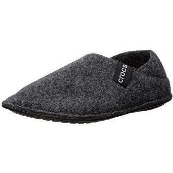 Crocs Classic Convertible Slipper, Mocasines para Adultos, Color Negro, Talla 39/40 EU