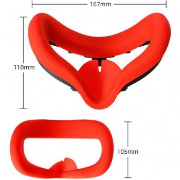 Funda de silicona para máscara de ojos Oculus Quest 2