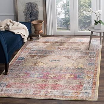 Safavieh Tapis d'intérieur tendance rose 122 × 183 cm
