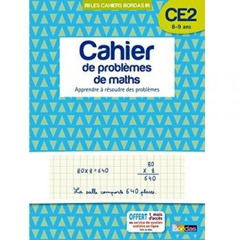 Cahier de problèmes de maths CE2