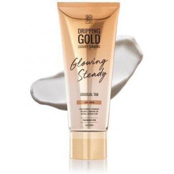Crème autobronzante Dripping Gold Glowing Stable Bronze Léger-Moyen Progressif 200 ml