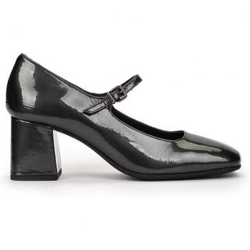 Tacones de charol plata modelo BOLIVIA de Pedro Miralles