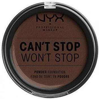 NYX Professional Makeup „Can't Stop Won’t Stop“ Mattes Finish Puder-Foundation – Tiefes Espresso‑Tönung