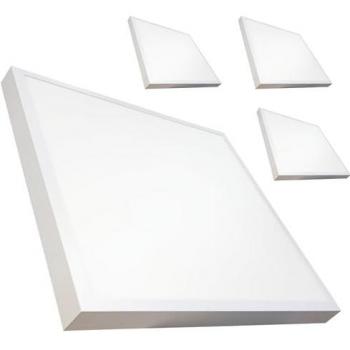 Plafón LED Cuadrado 48W Pack de 4 Unidades