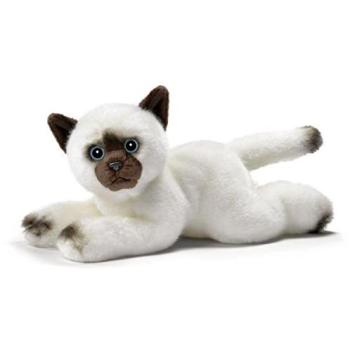 Peluche chat siamois 30 cm