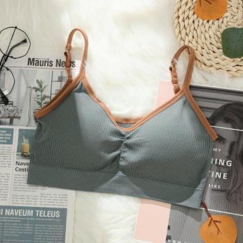CHRLEISURE Women's Backless Bralette
