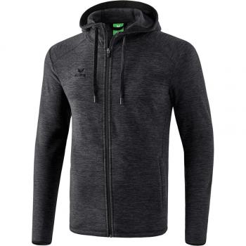 Chaqueta Erima para niños en color negro, 128 cm