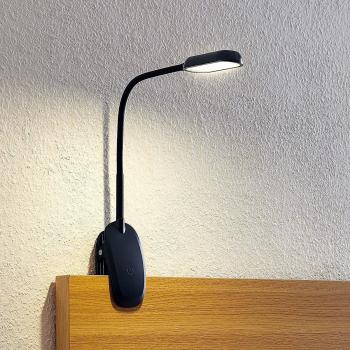 Prios Touchdimmer Klemmleuchte Najari für Wohnzimmer
