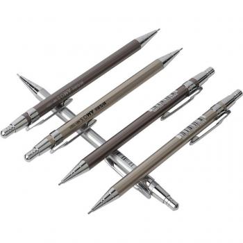 3PCS Baikingift Full Metal M&G Mechanical Pencil 0.5-0.7mm for Sketching and Writing Supplies