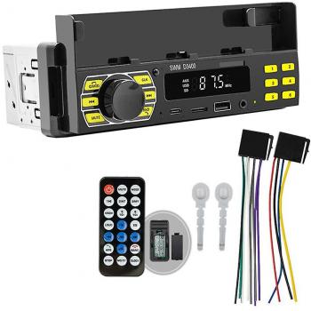 Lecteur MP3 Bluetooth : Type C, radio FM, télécommande smartphone