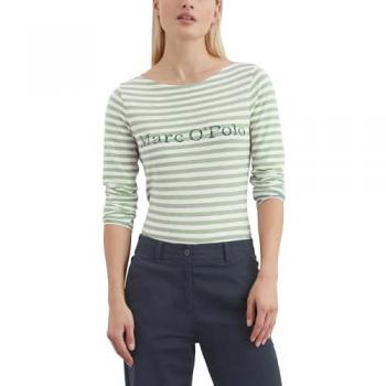 Marc O'Polo Damen Longsleeve Mint Grün XXL – Organischer Baumwolljersey