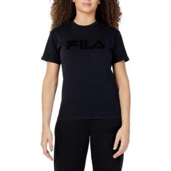 T-Shirt Fila Logo Nero Donna S