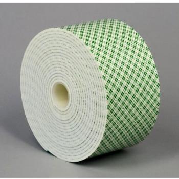 White Foam Tape with 3M Adhesive, 4008 Size: 10.2 cm x 32.9 m