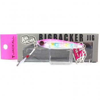 Jackall 30g Pink Candy Glow Dot Metal Jig Big Backer