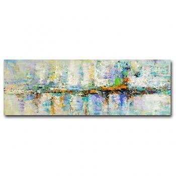 Midnight Horizon Turquoise Print