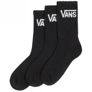 Calcetines Crew Clásicos Vans Negro Infantil