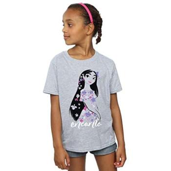 BI17571 Disney Encanto Isabela Kids’ Grey T‑shirt