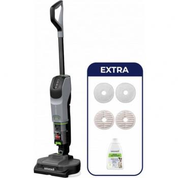 Aspirateur laveur Bissell SpinWave + Vac Pet Pro 25,9 V Gris et Noir