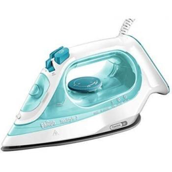 Plancha De Vapor Braun Texstyle 3 Si 3043 2350W 270 Ml Blanco/Verde