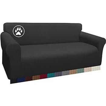 Luxurlife 3 Seater Sofa Cover Thick Jacquard Non-Slip Protector