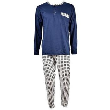 Pyjama Homme Marine Multicolore Eco 1079
