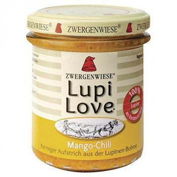 Zwergenwiese Bio Mango-Chili LupiLove-Aufstrich, 165g