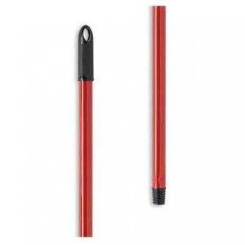 Mango plastificado rojo 140 cm