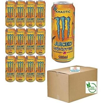 Khaotic Monster Energy Drink Can 500ml