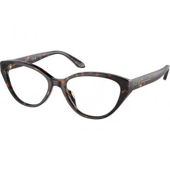 Ralph Lauren RL6228U 5003 Women's Eyeglasses Tortoiseshell Size 53