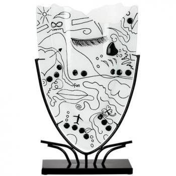 Modern Art – Casablancaglas 49 cm (weiß)